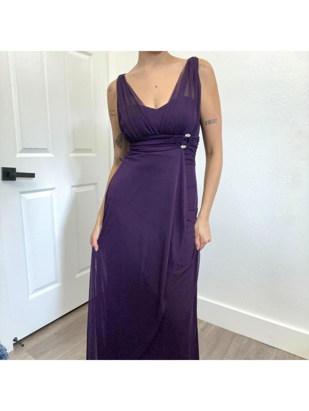 Purple Maxi Dress